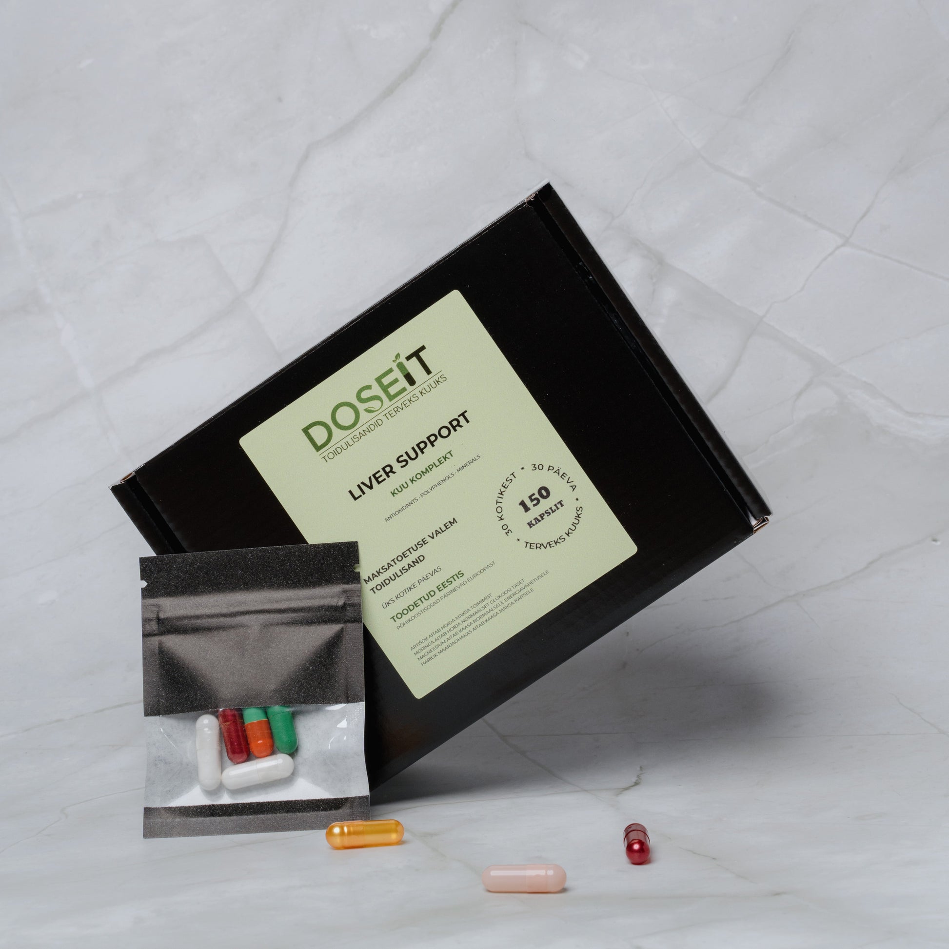 Liver Support Supplement Pack 30 Day Supply